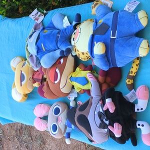 Zootopia stuffed lot
